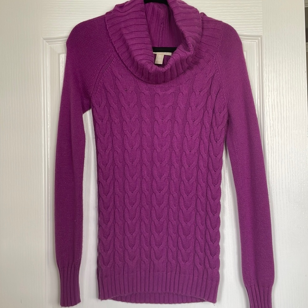 Banana Republic XS purple sweater